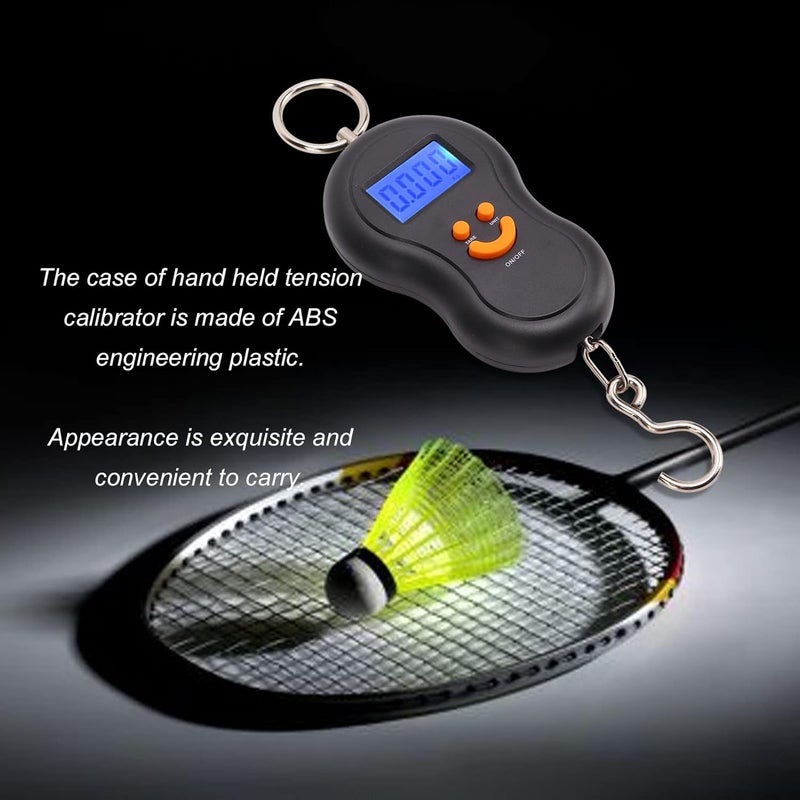 Klanata Tension Calibrator, Electronic Tension Calibrator with LCD Digital Display, Tennis Badminton String Tools, Shakeproof, String Tension Measurement, for Tennis Badminton - Image 2